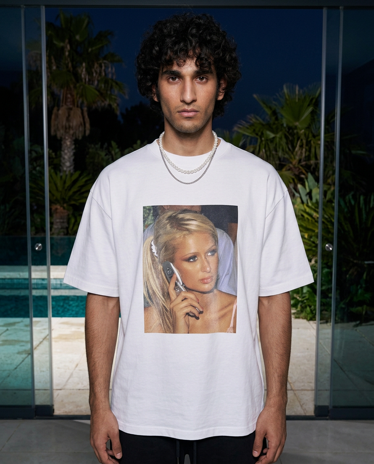 Paris Is Calling - Tee - white/black