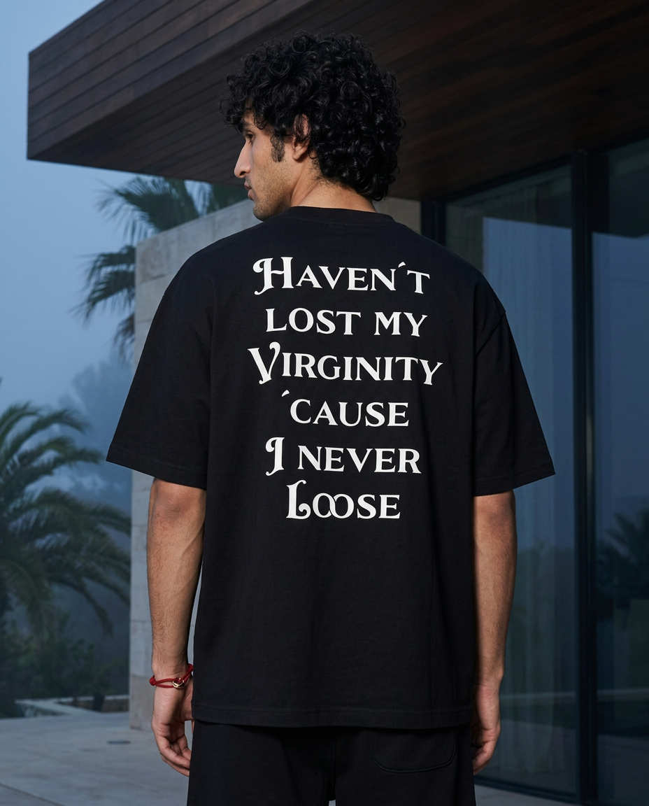 I Never Loose - Tee - black/white