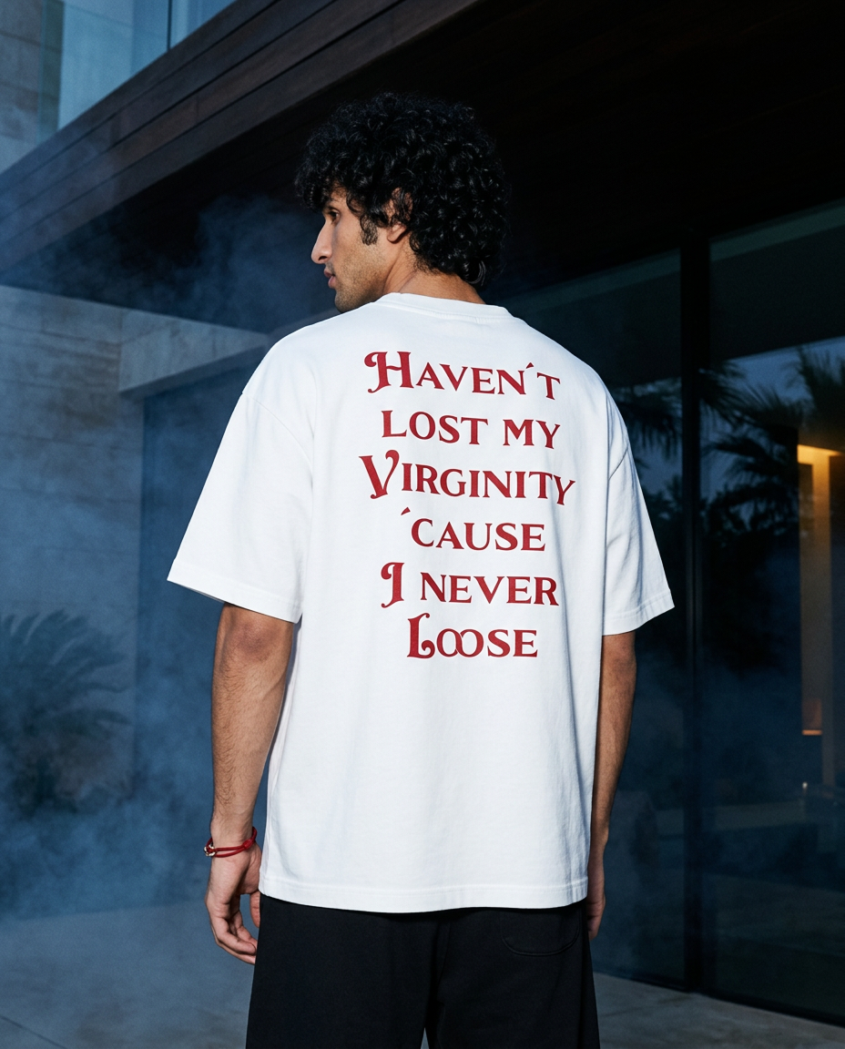 I Never Loose - Tee - white/red