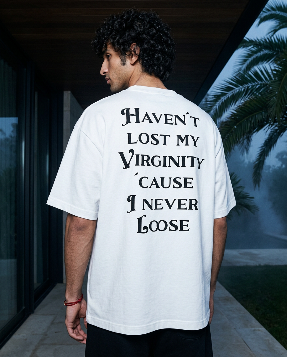 I Never Loose - Tee - white/black