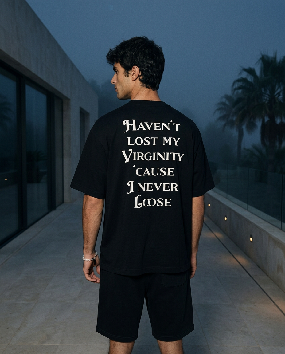 I Never Loose - Tee - black/white
