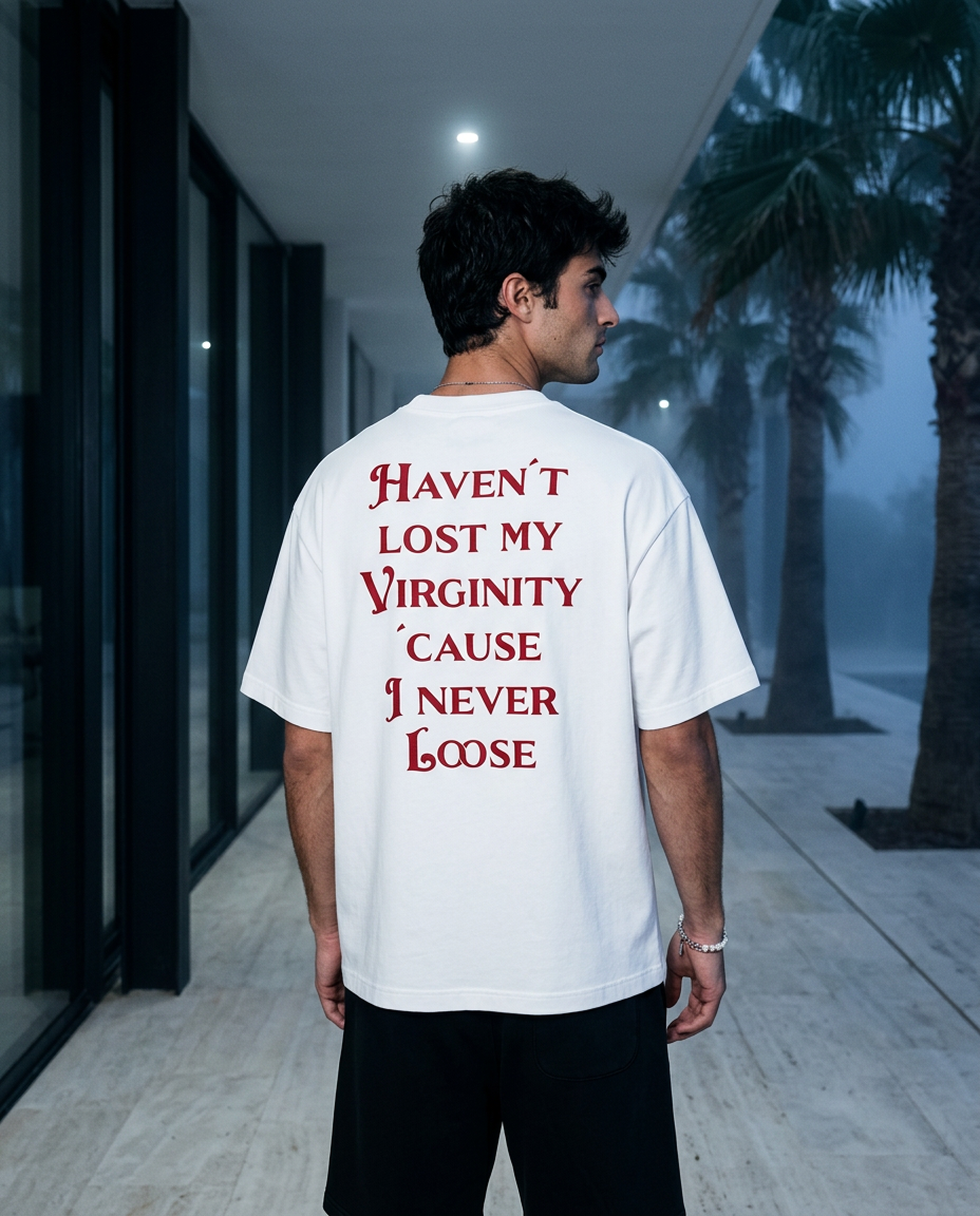 I Never Loose - Tee - white/red