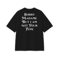 Sorry Madame - Tee - black/white