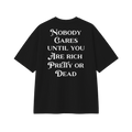 Nobody Cares Until - Tee - black/white