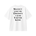 I Never Loose - Tee - white/black