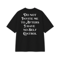 Do Not Invite Me - Tee - black/white