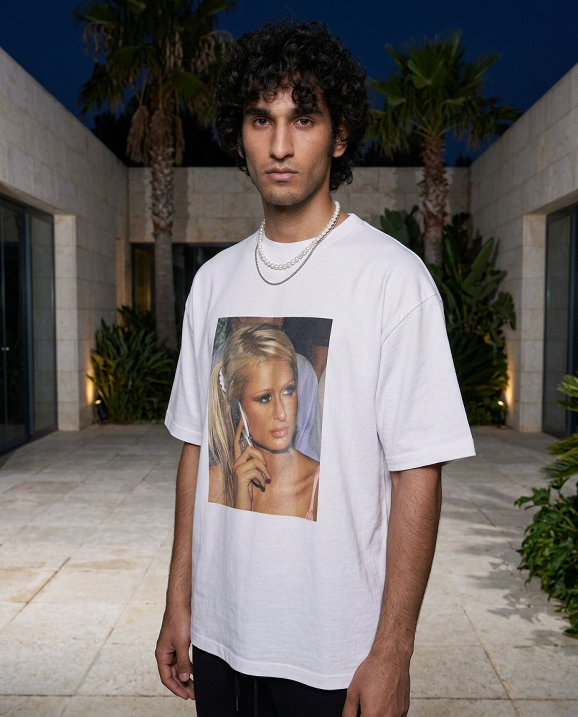 Paris Is Calling - Tee - white/black