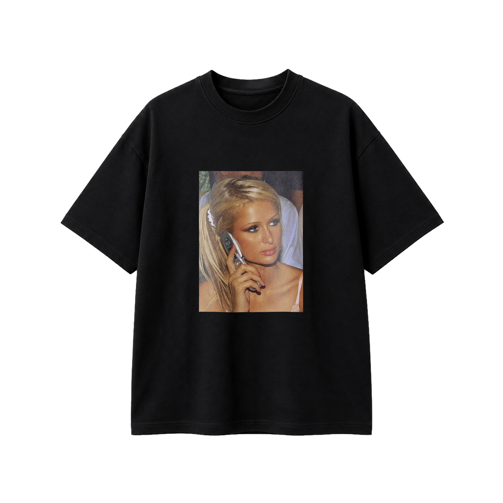 Paris Is Calling - Tee - black/white