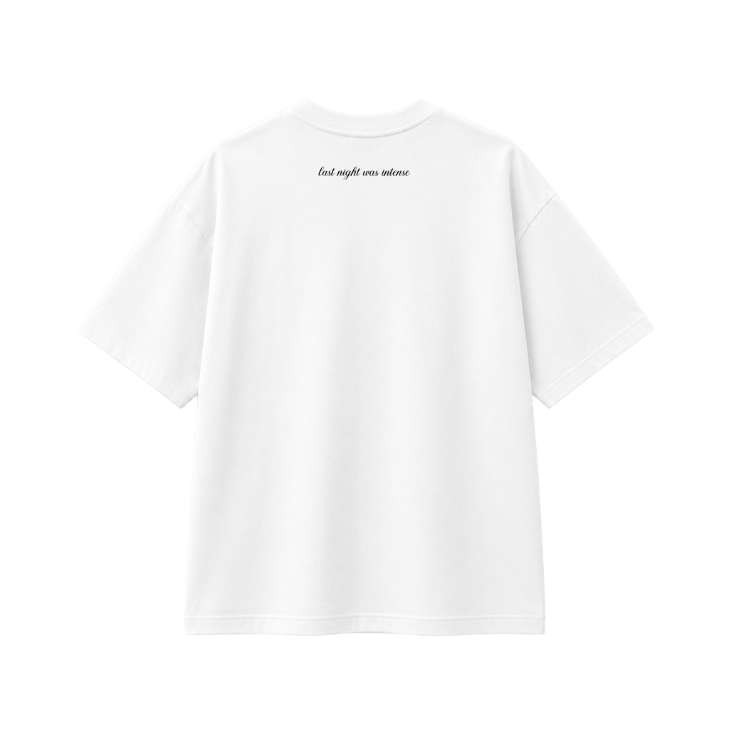 Naughty Card Games - Tee - white/black