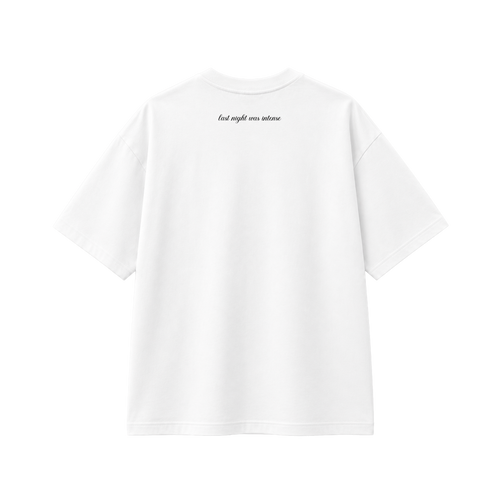 Disco For Breakfast - Tee - white/black