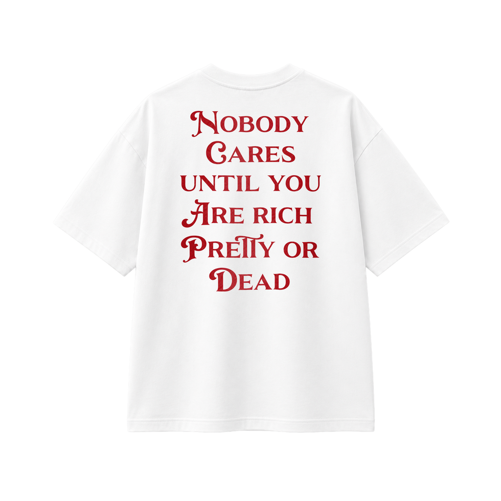 Nobody Cares Until - Tee - white/red