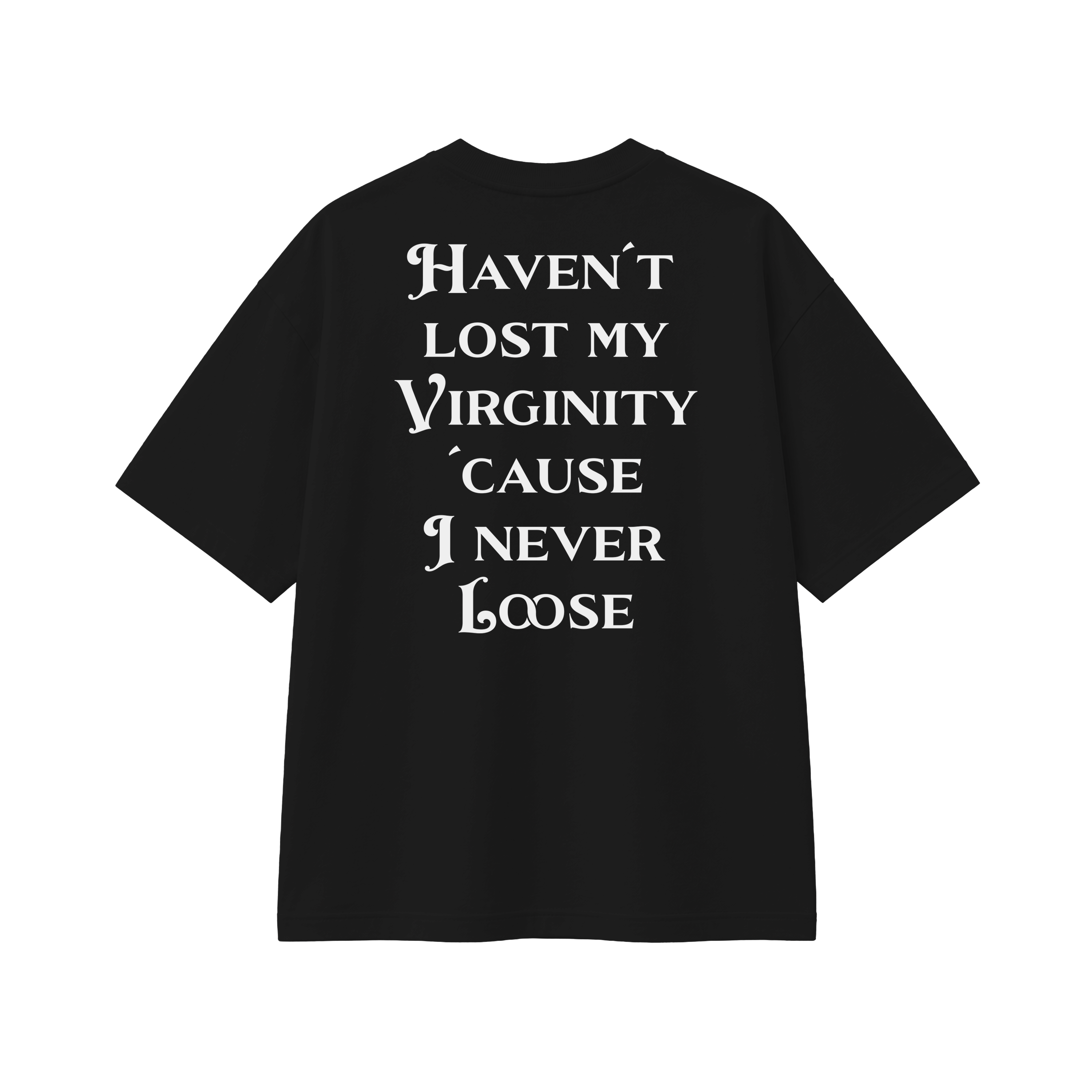 I Never Loose - Tee - black/white